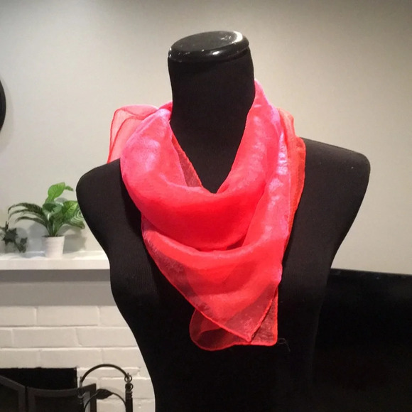 Rare**‎ Vintage 1960's Sparkle Scarf Japan - Picture 3 of 5